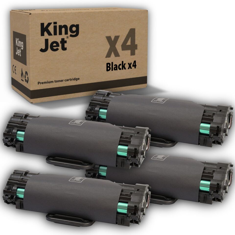 KingJET Samsung Uyumlu MLT-D108S Standart Kapasiteli (4'lü Paket) Çipli Muadil Toner | ML-1641