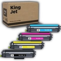 Kingjet Brother Uyumlu HL-L3280 Yüksek Kapasiteli 4 Renk (Takım) Muadil Toner Çipli | TN279XL