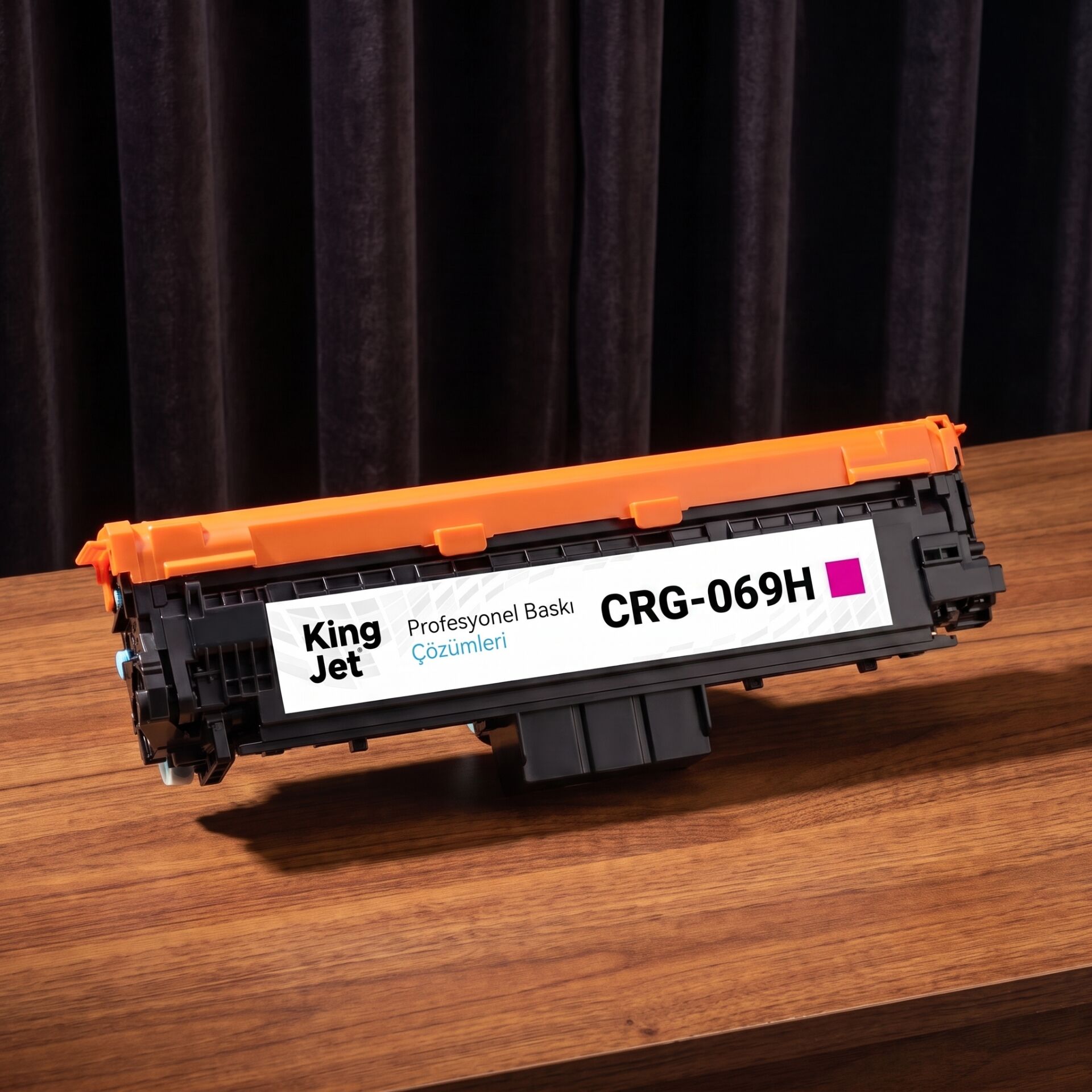 KingJET Canon Uyumlu CRG-069H Kırmızı Yüksek Kapasiteli (Tekli) Çipli Muadil Toner | i-SENSYS LBP673Cdw