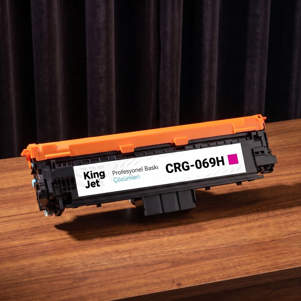 KingJET Canon Uyumlu CRG-069H Kırmızı Yüksek Kapasiteli (Tekli) Çipli Muadil Toner | i-SENSYS MF754Cdw