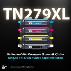 Kingjet Brother Uyumlu DCP-L3560, HL-L3280, MFC-L3720, MFC-L3760, MFC-L8390 Takım Çipli Muadil Toner