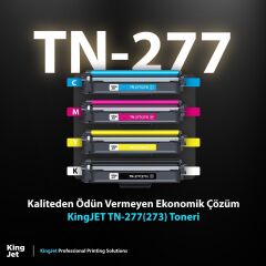 Kingjet Brother Uyumlu DCP-L3517CDW Yüksek Kapasiteli 4 Renk (Takım) Muadil Toner | TN-277