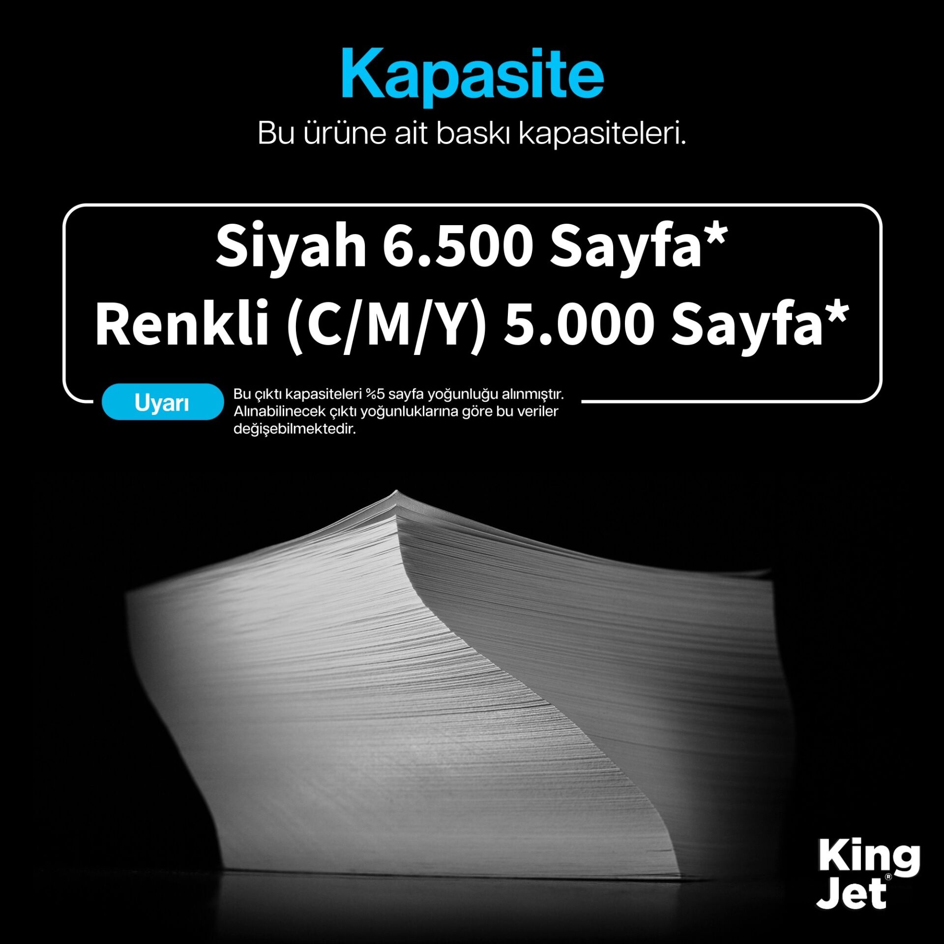 KingJET HP Uyumlu CF410X 4 Renk Yüksek Kapasiteli (Takım) Çipli Muadil Toner | MFP M377dw baskı kapasitesi