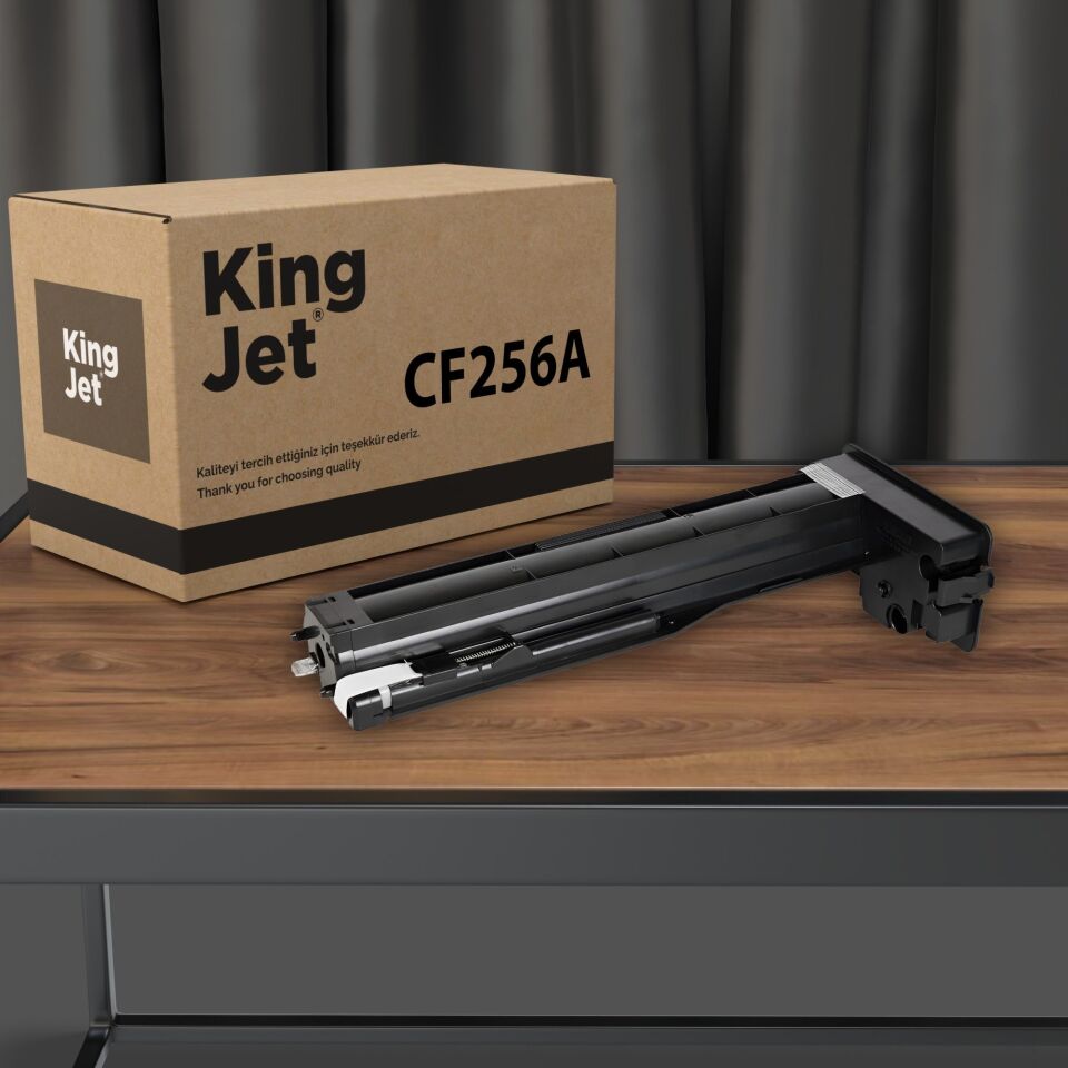 KingJET HP Uyumlu (56A) CF256A Standart Kapasiteli Çipli Muadil Toner | LaserJet MFP M433