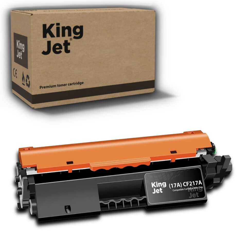 KingJET HP Uyumlu (17A) CF217A Standart Kapasiteli Çipli Muadil Toneri | LaserJet Pro MFP M130fw
