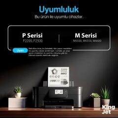 Kingjet Pantum PA-210 Uyumlu Standart Kapasiteli (4'lü Paket) Çipli Muadil Toner | M6550W Uyumlu Toner