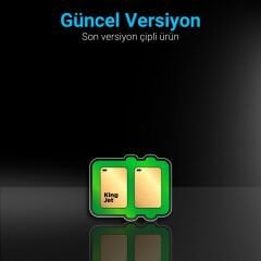 Kingjet HP 415X Uyumlu Yüksek Kapasiteli 4 Renk (Takım) Çipli Muadil Toner