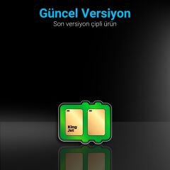 Kingjet HP 415X Uyumlu Yüksek Kapasiteli 4 Renk (Takım) Çipli Muadil Toner | Pro M454dw Uyumlu