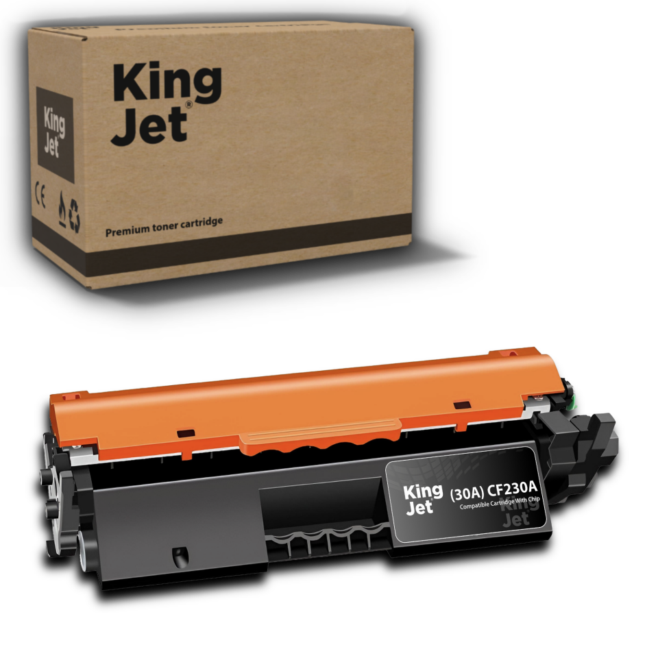 KingJET HP Uyumlu (30A) CF230A Standart Kapasiteli Çipli Muadil Toneri | LaserJet Pro M203dw