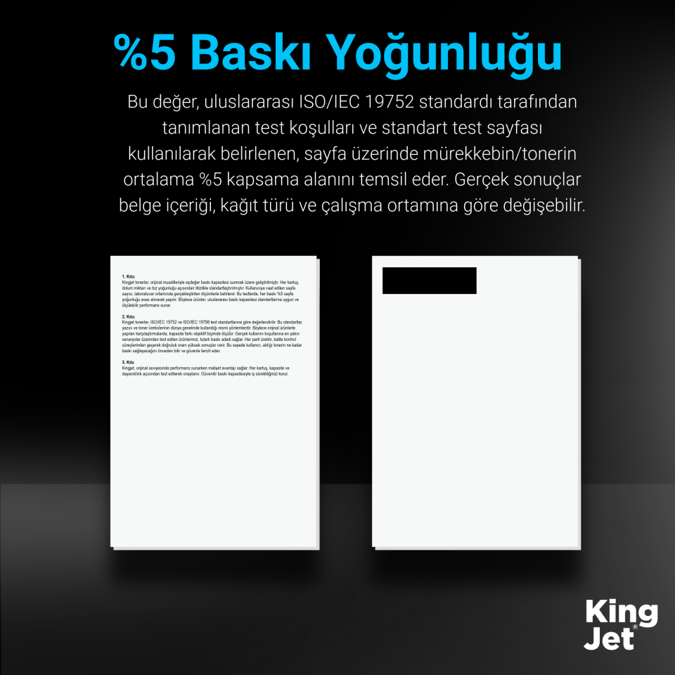 KingJET HP Uyumlu (30A) CF230A Standart Kapasiteli (2'li Paket) Çipli Muadil Toneri | MFP M227