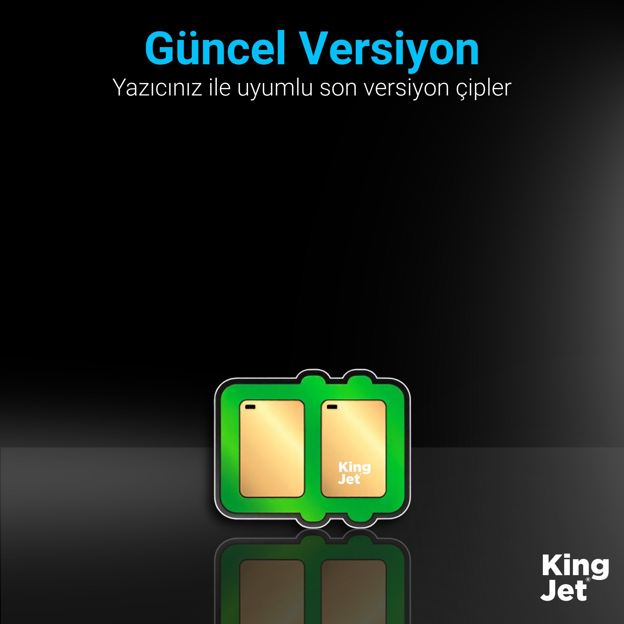 KingJET 963XL uyumlu güncel versiyon çip teknolojisi görseli