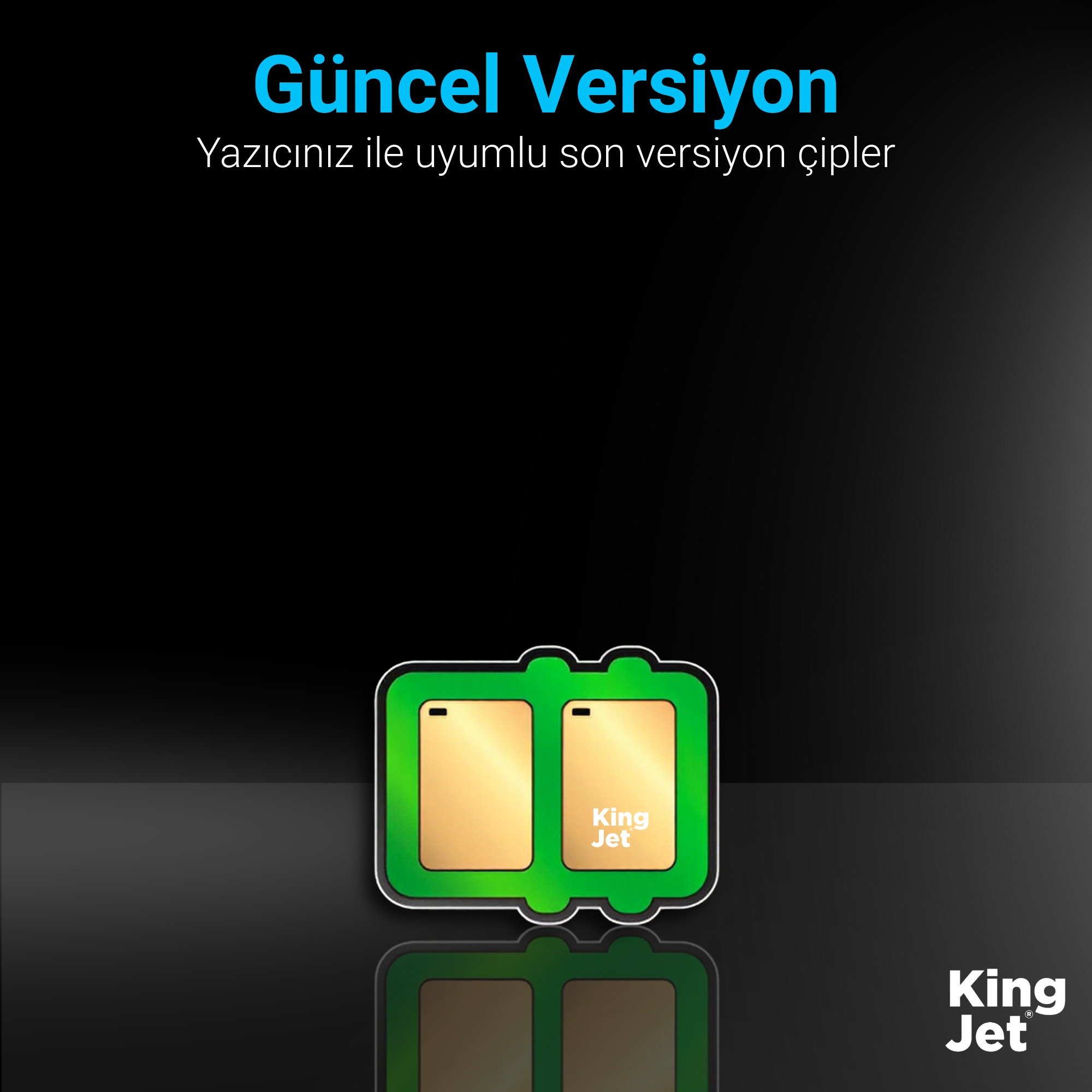 KingJET Canon PGI-570 Yeni Nesil Çip Teknolojisi