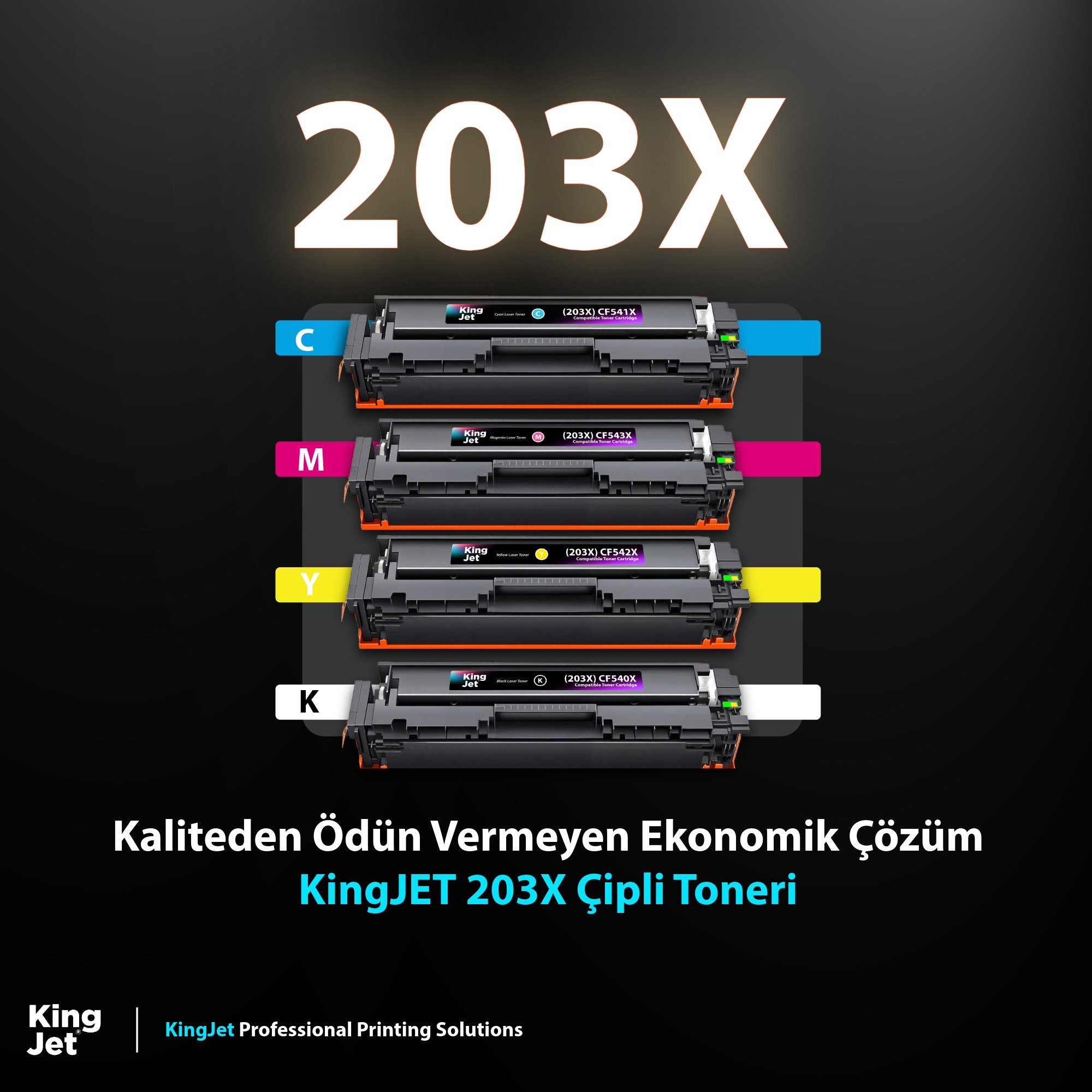 KingJET HP 203X Ana Görsel