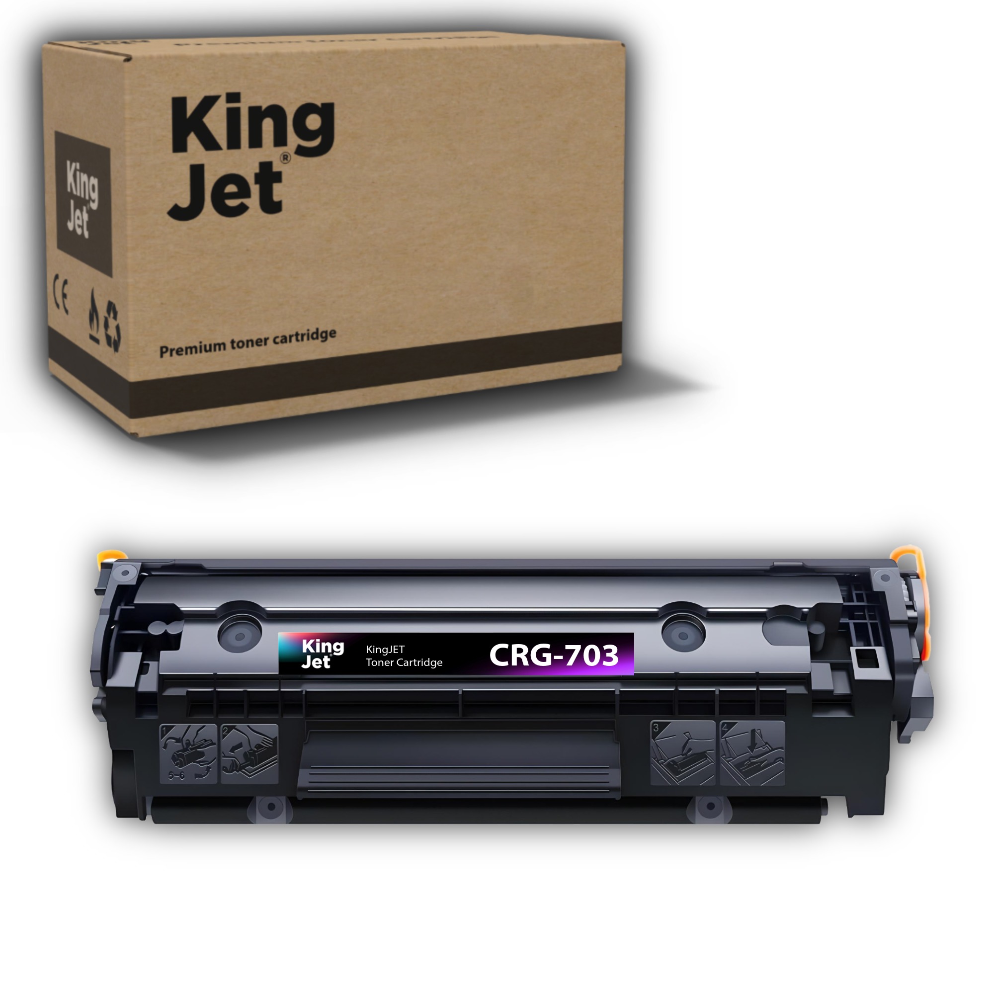 KingJET Canon CRG-703 Ana Görsel