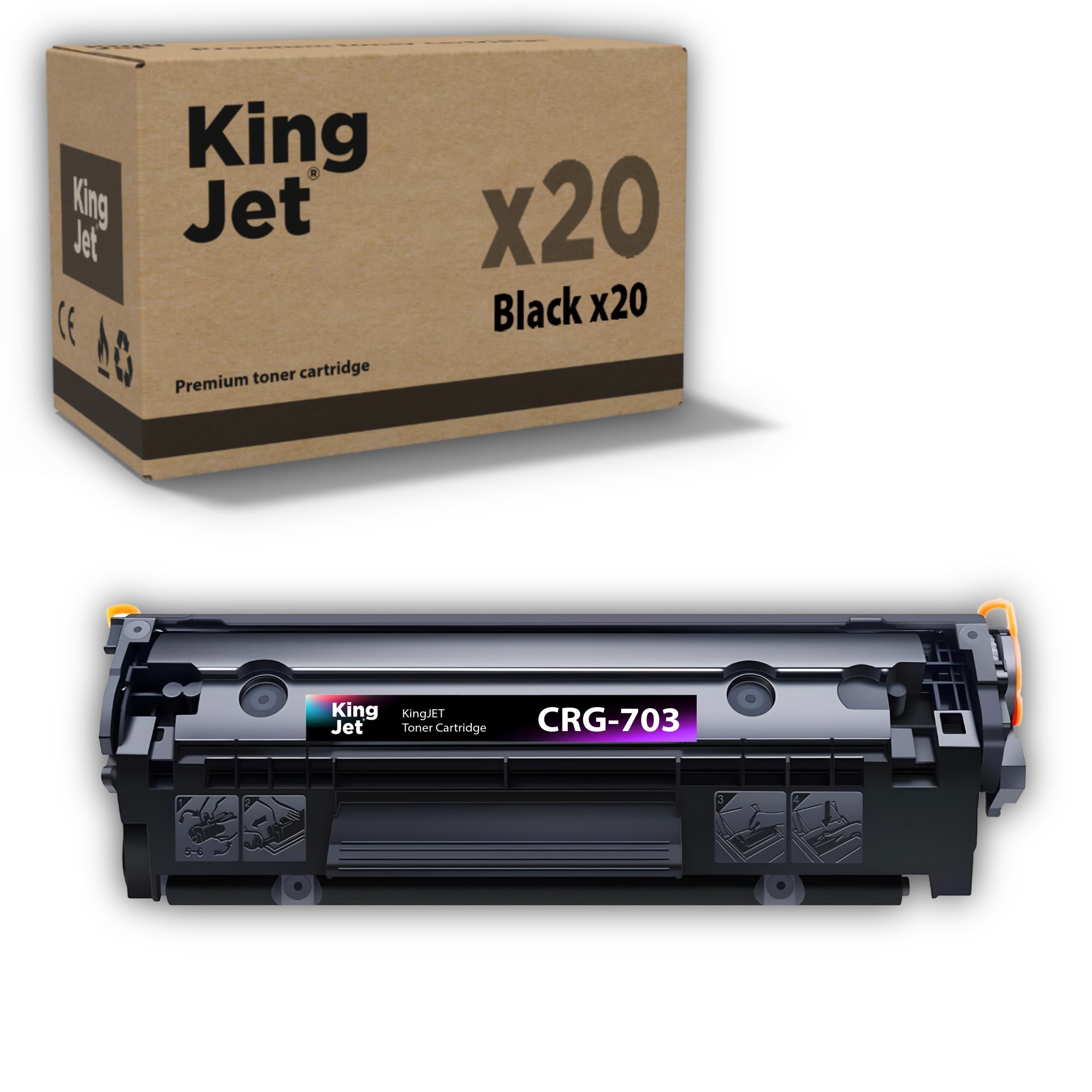 KingJET Canon CRG-703 Ana Görsel